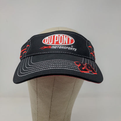 Chase Authentics Men's Strapback Jeff Gordon Sun Visor Hat Cap Black OSFM #24