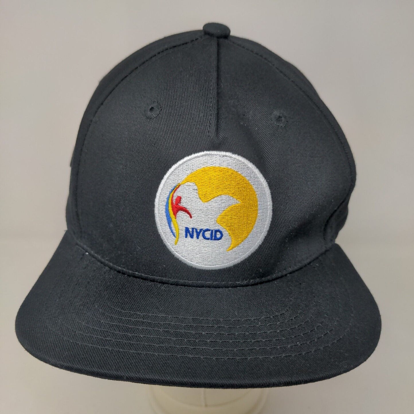 Unbranded Men's Slideback Hat Black New York Center Interpersonal Development