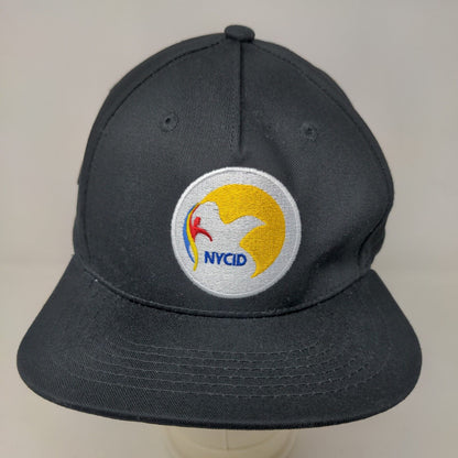 Unbranded Men's Slideback Hat Black New York Center Interpersonal Development