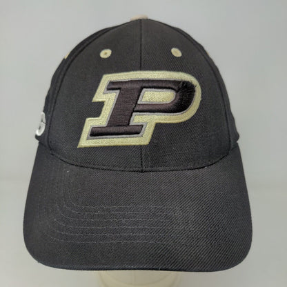 Top of the World Men's Strapback Hat NCAA Big 10 Conference Purdue Cap