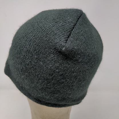 Unbranded Men's Knit Beanie Hat Cap Black Mono Sol Embroidered Logo