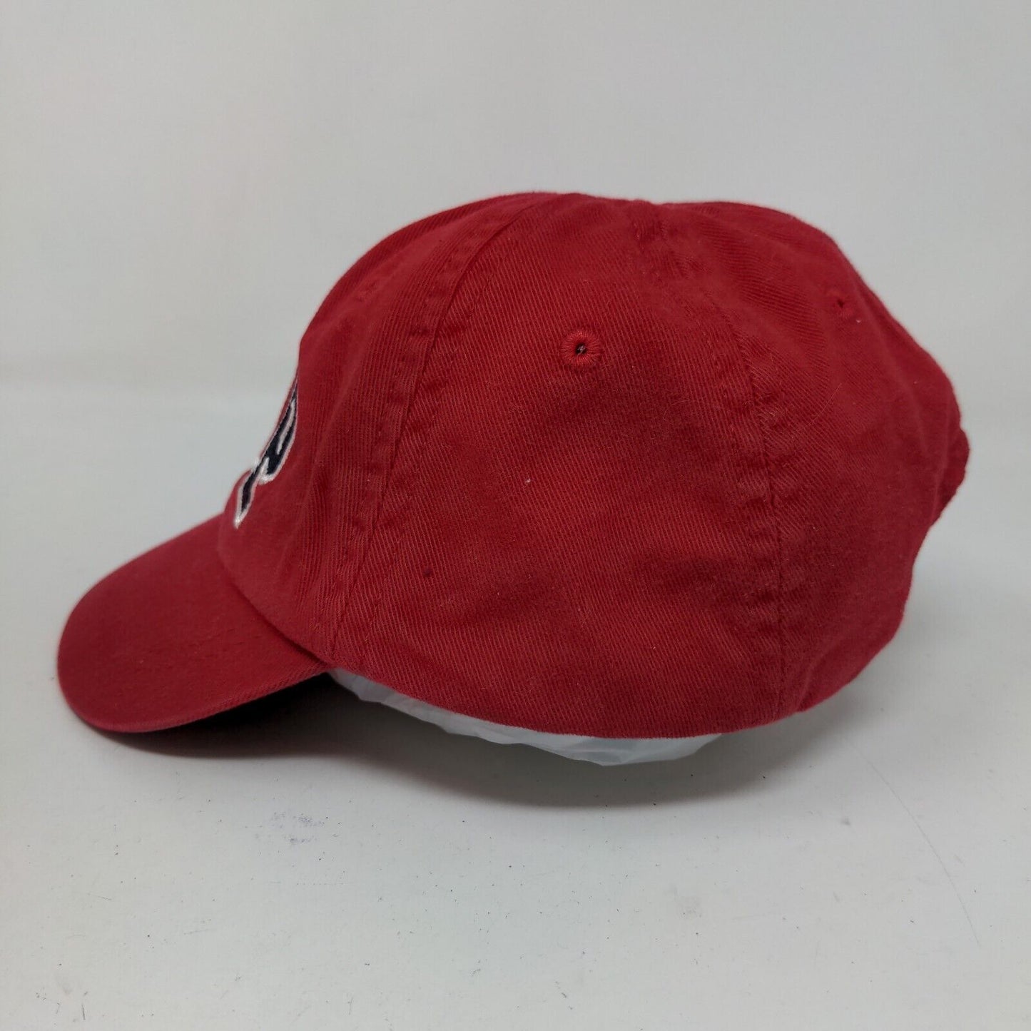 Baby Gap Boy's Stretchy Hat Red Size Up to 6 Months Embroidered Logo