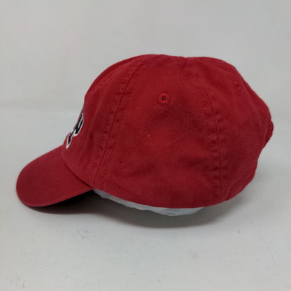 Baby Gap Boy's Stretchy Hat Red Size Up to 6 Months Embroidered Logo