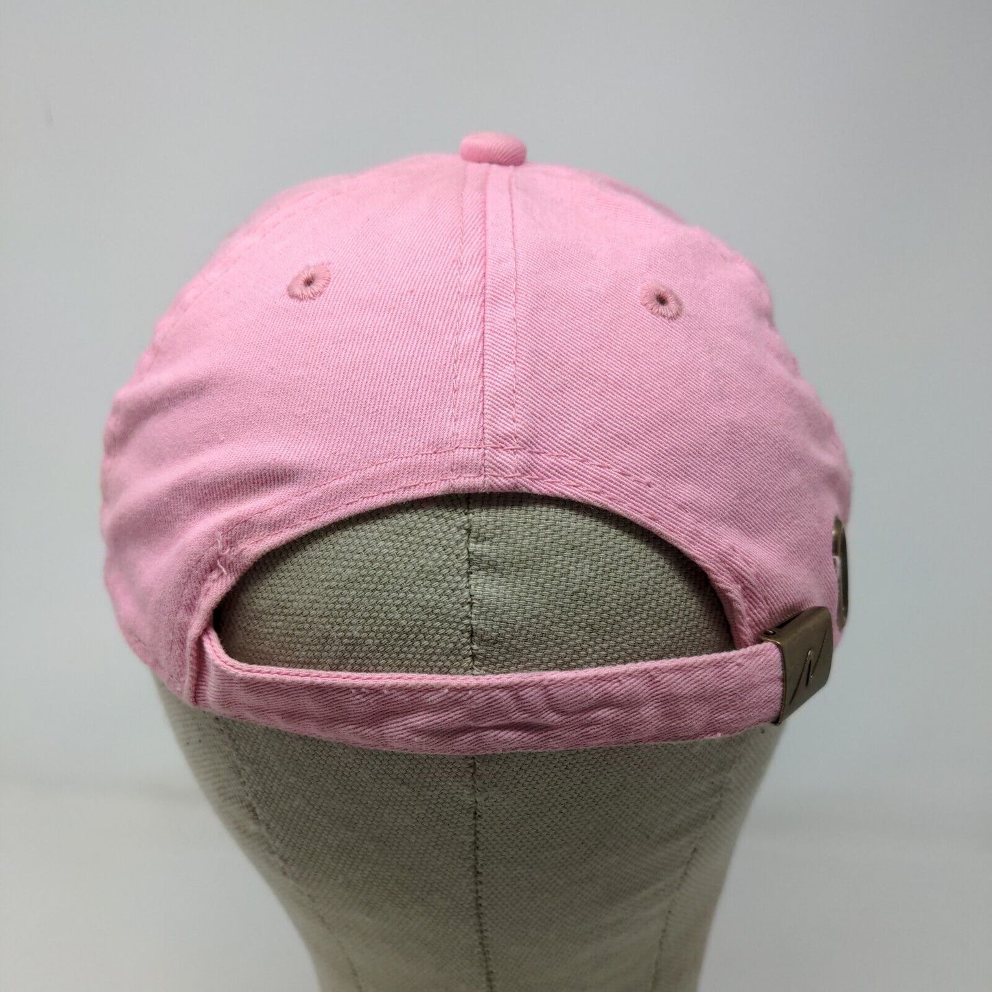 Estes Park Hat Colorado Men's Slideback Hat Pink OSFM Embroidered Logo