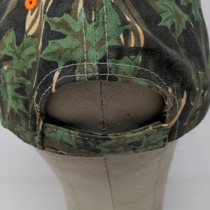 Dixie Chopper Strapback Lawn Mower Camo Hat Green OSFA Embroidered Logo