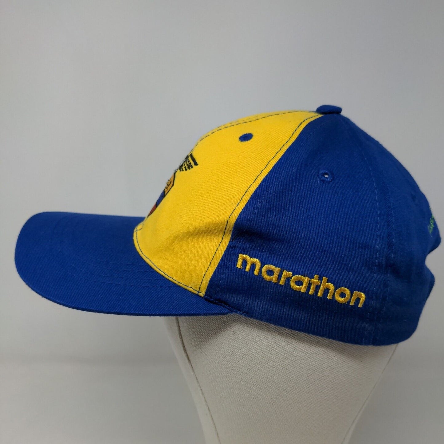 Unbranded Men's Slideback Hat Blue Yellow F.E.F. Ecudaor Futbol Rumbo Al Mundial