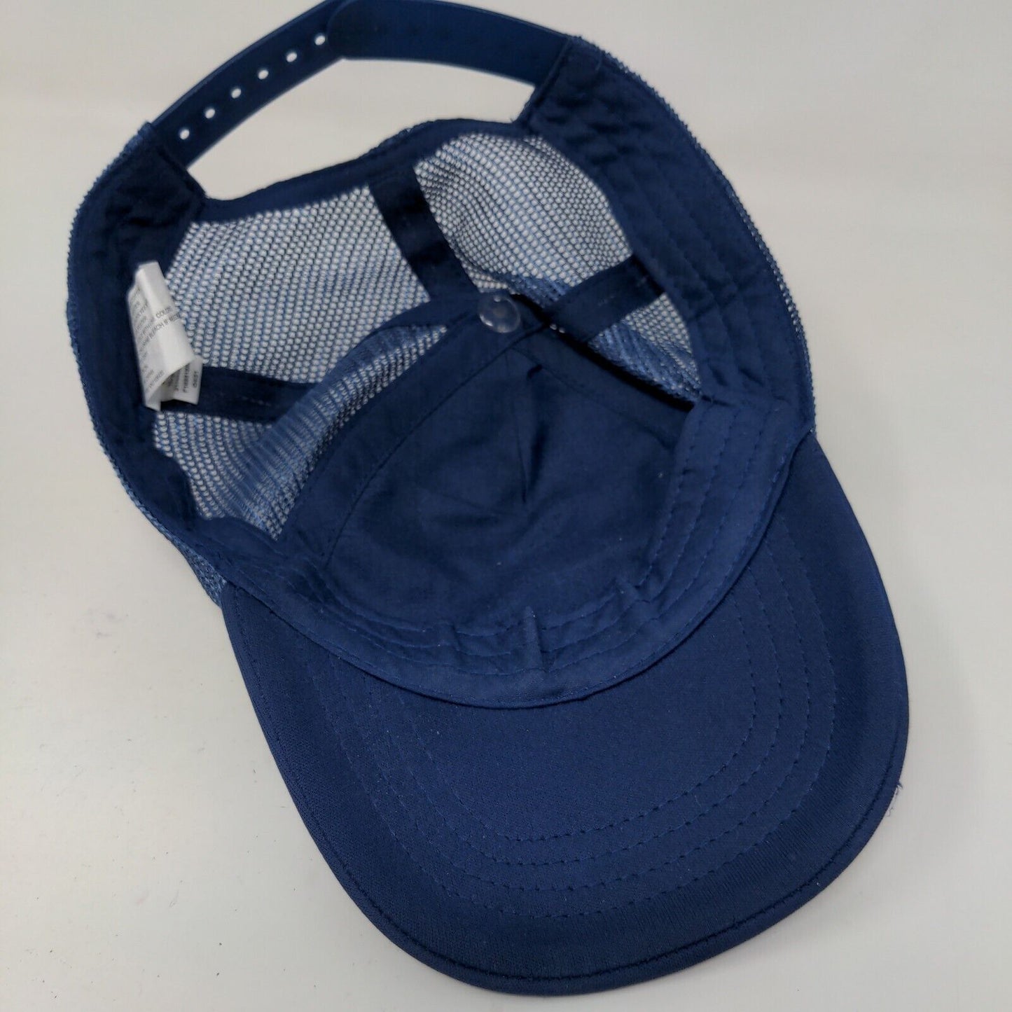 Unbranded Boy's Snapback Mesh Back Hat Blue Adjustable Dinosaur Graphic Logo