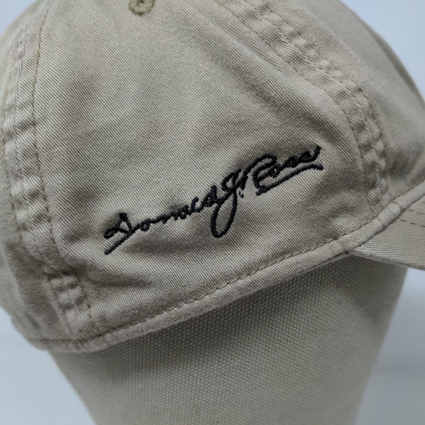 Ahead Headgear Fitted Hat Tan Size S/M Embroidered B Logo EST 1922