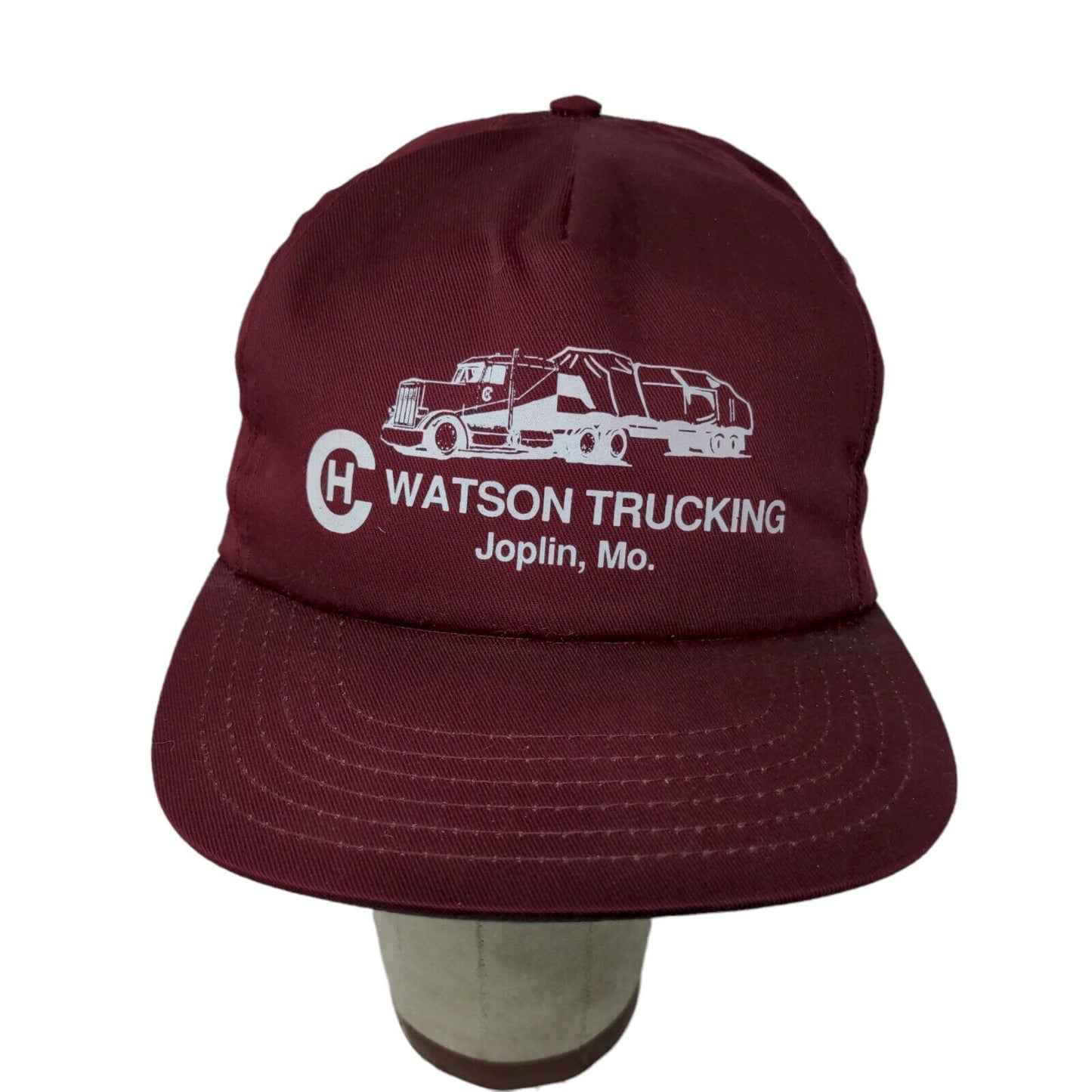 Watsons Trucking Hat Made in USA Snapback Hat Cap Trucker Hat