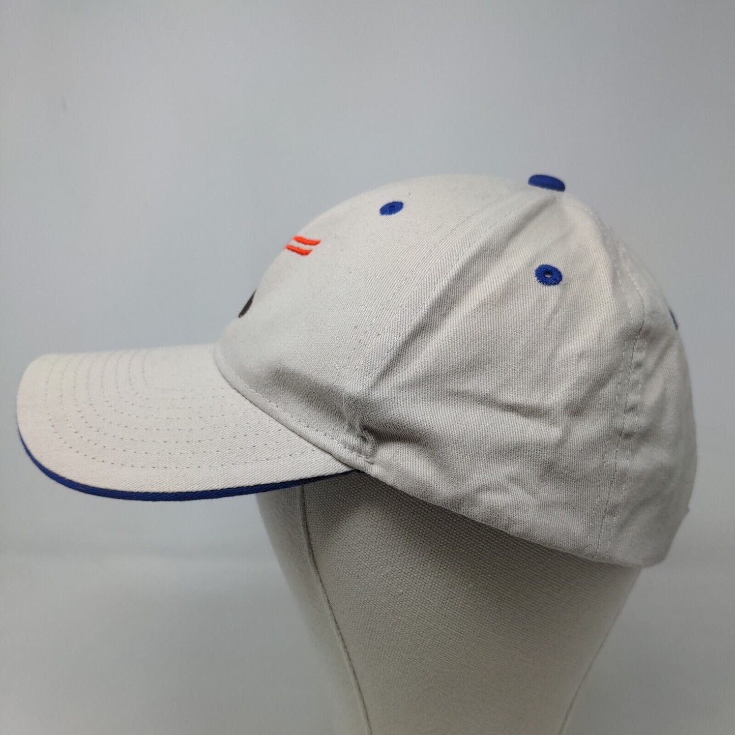 Hit Wear Men's Strapback Hat Tan Size OSFA Embroidered Kiss Logo Patriotic