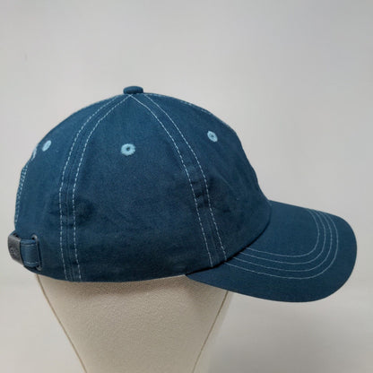 Tommy Hilfiger Men's Slideback Hat Blue Size OS Embroidered Fish Logo Cotton