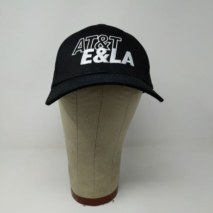 AT&T E&LA New Era Black Baseball Cap Hat Strap Back Embroidered One Size