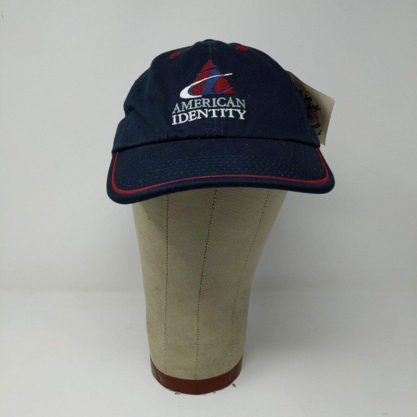 Vintage Sample American Identity Embroidered Hat Made in USA W/Tags