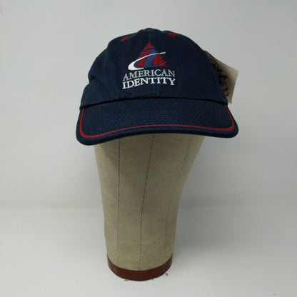 Vintage Sample American Identity Embroidered Hat Made in USA W/Tags
