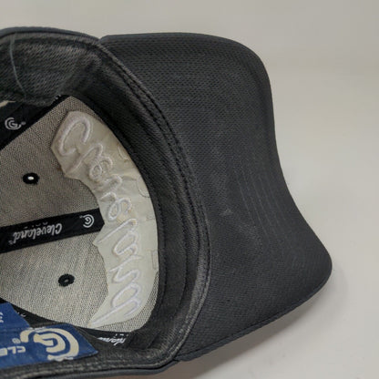 Cleveland Golf Men's Strapback Hat Black Adjustable Embroidered Logo