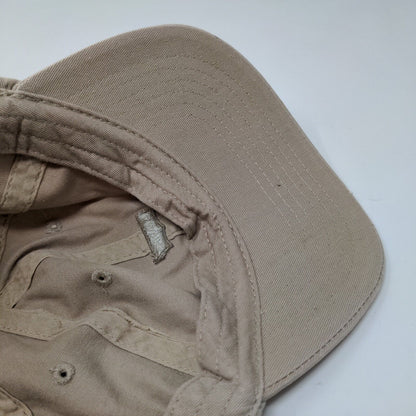 Levi's Men's Snapback Hat Tan Size OS Embroidered Logo 100% Cotton