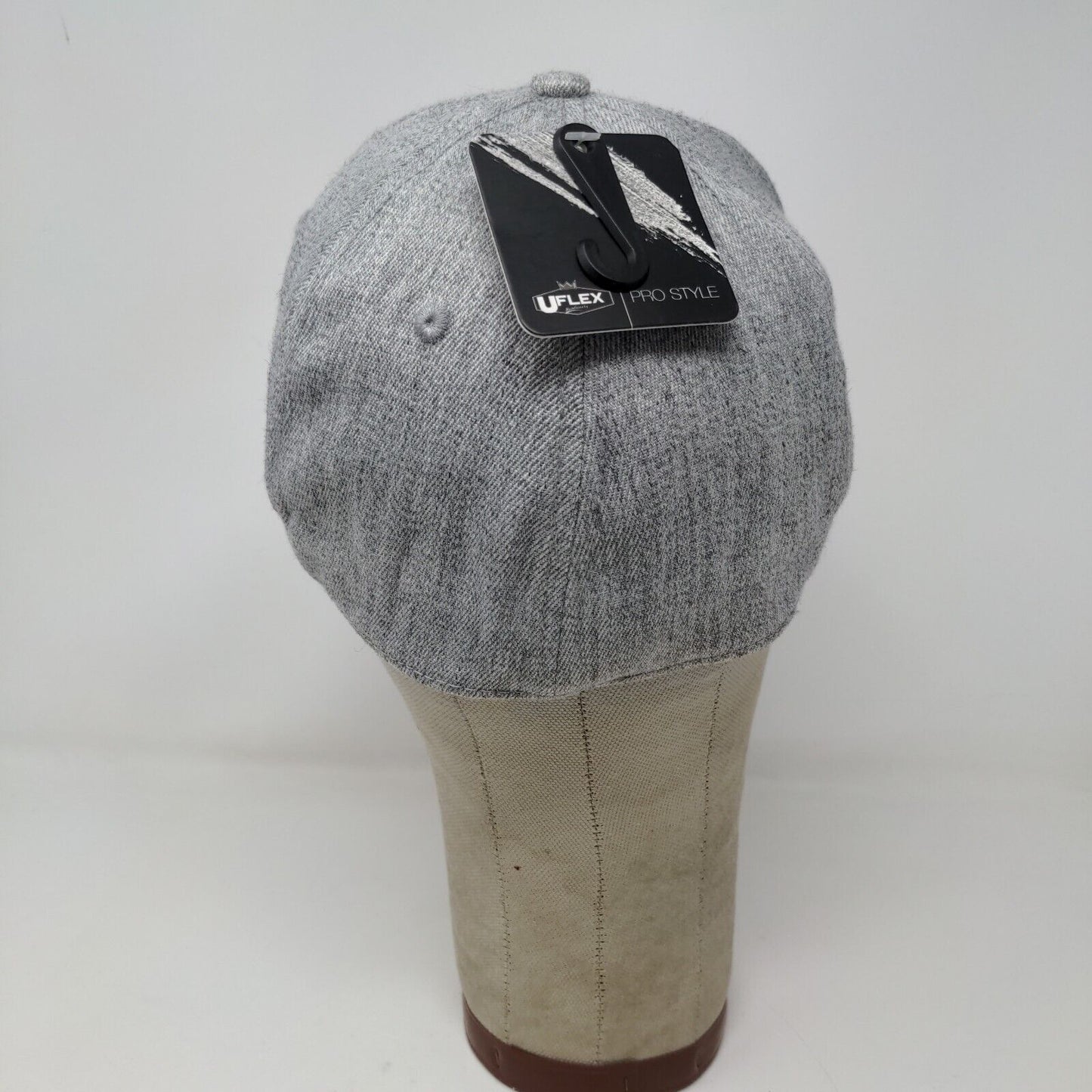 UFlex Old Boys South American College Schools Fitted Hat Gray Size S-M