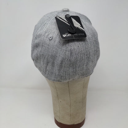 UFlex Old Boys South American College Schools Fitted Hat Gray Size S-M