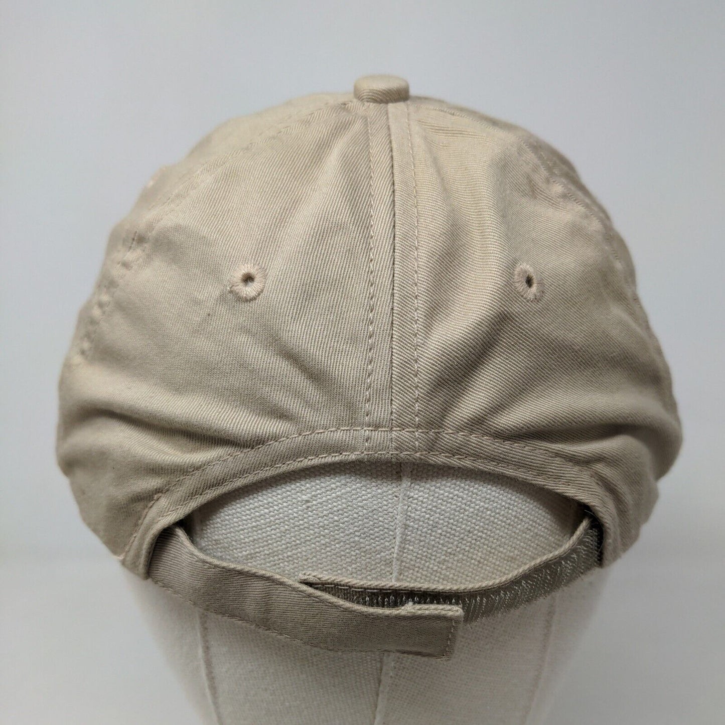 Disney Boy's Strapback Hat Tan Adjustable Embroidered Mickey Mouse Logo