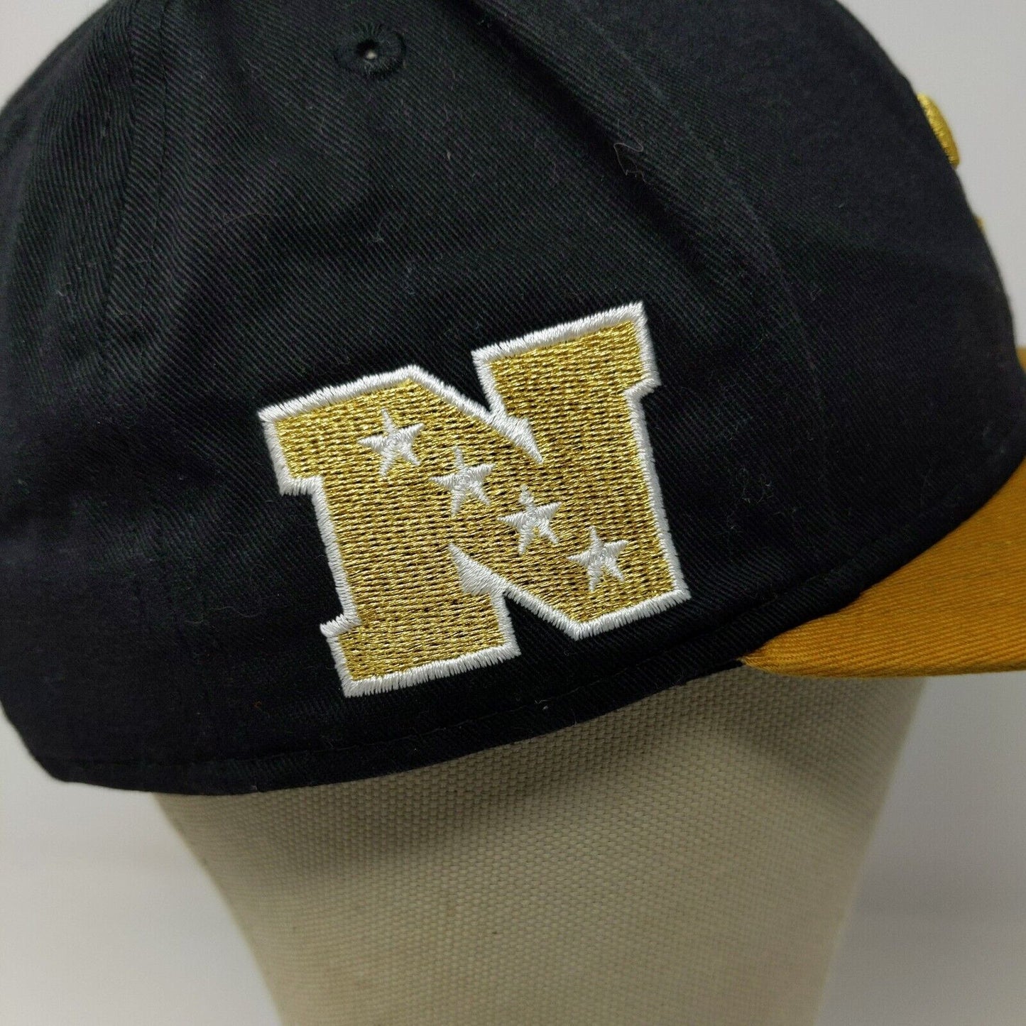 NFL New Orleans Saints Football Black Gold Snapback Hat Cap New Era 59Fifty ADJ