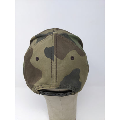 New Era 9Fifty Snapback Hat Fireline Media Adjustable Camo US Flag Patch OSFM