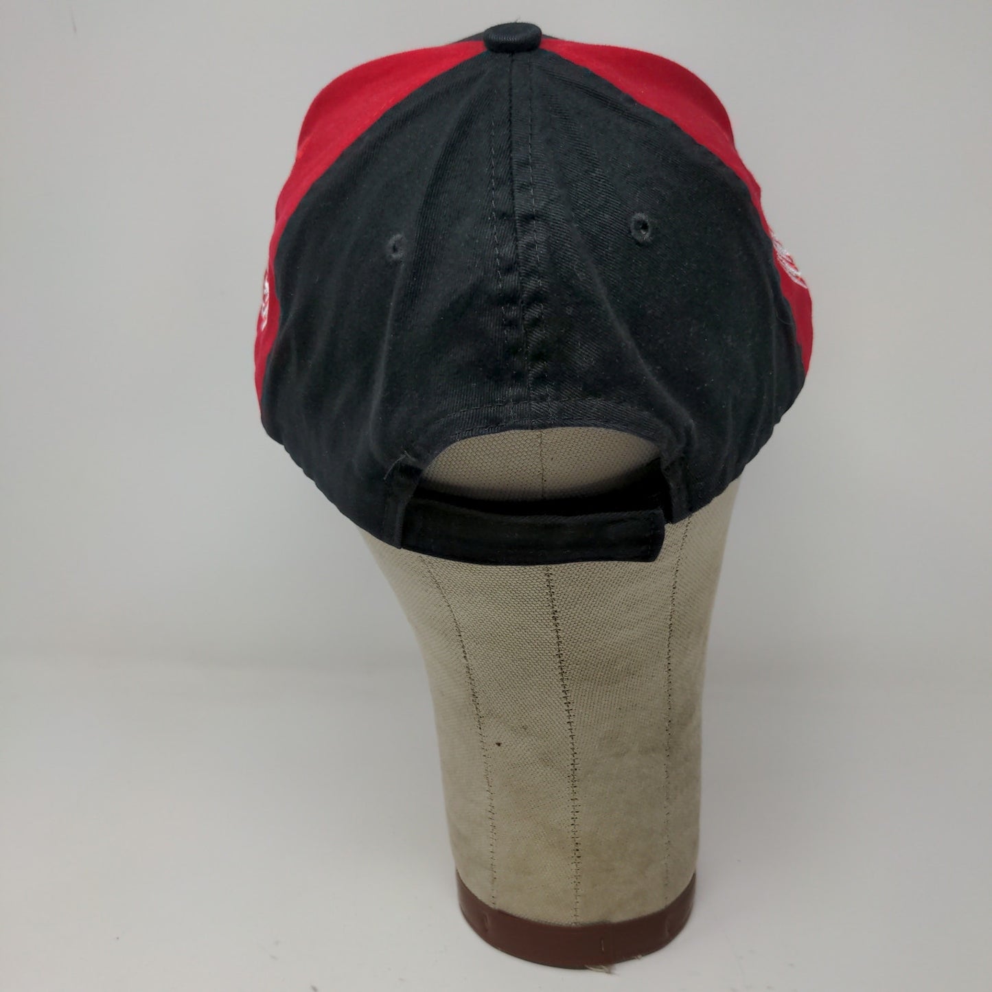 Usher Transport Louisville Kentucky Strapback Hat Embroidered Flames  Red Black