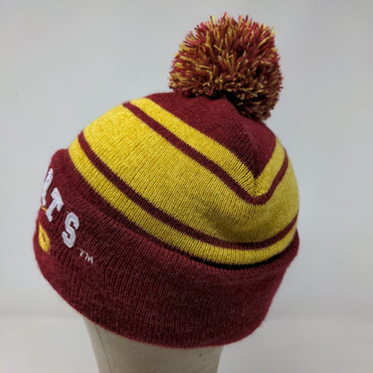 Harry Potter Boys Hogwarts Alumni Beanie Hat Red Yellow OSFM 14+ Fleece Lined