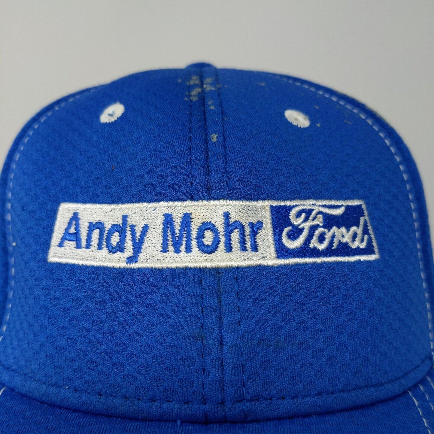 Andy Mohr Ford Blue Strap Back Hat Cap Cap America Golf Adjustable Embroidered