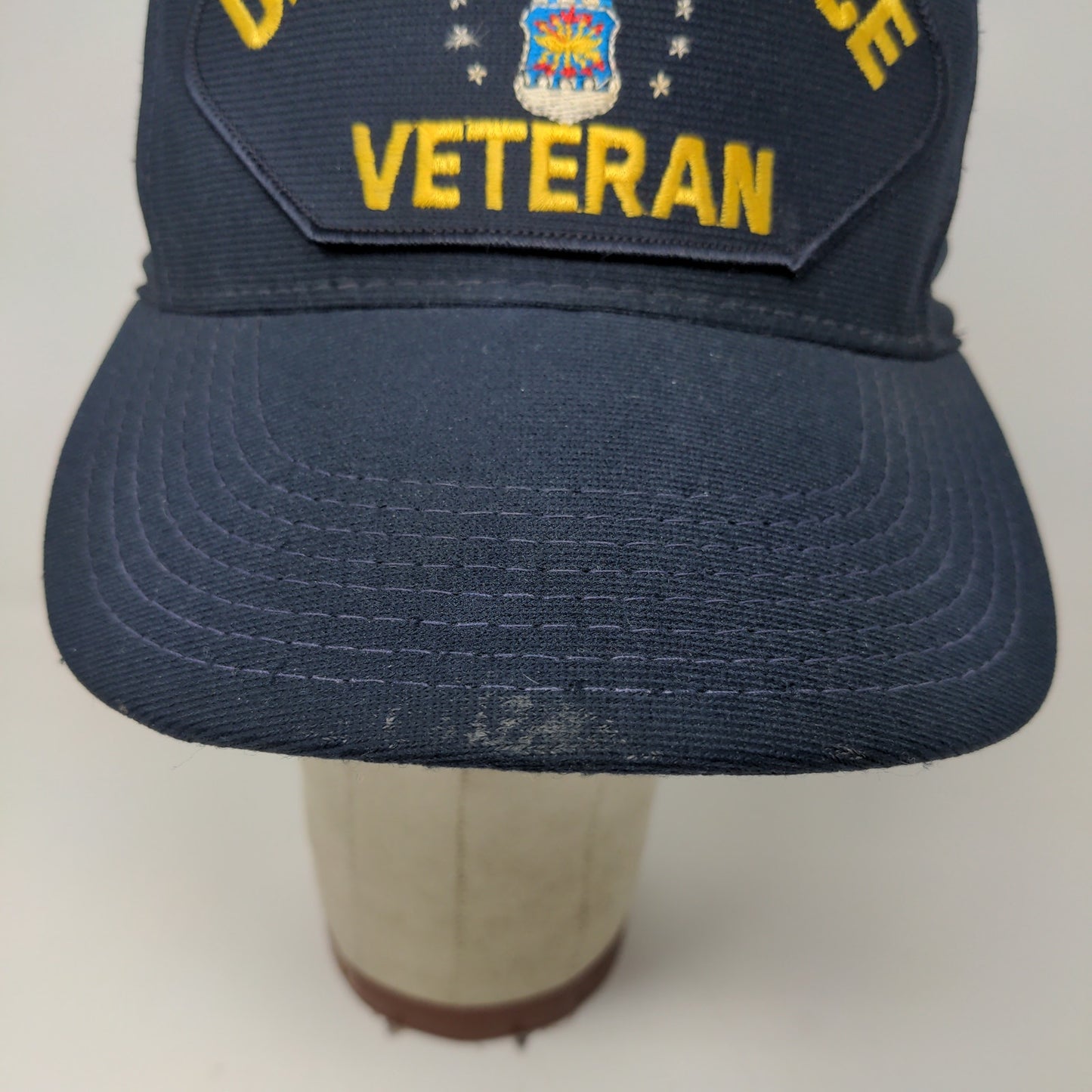 Eagle Crest Mens U.S. Air Force Veteran Snapback Hat Blue OSFA Embroidered Logo