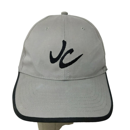 JC Pontoon Men's Slideback Hat Gray Adjustable Embroidered Logo