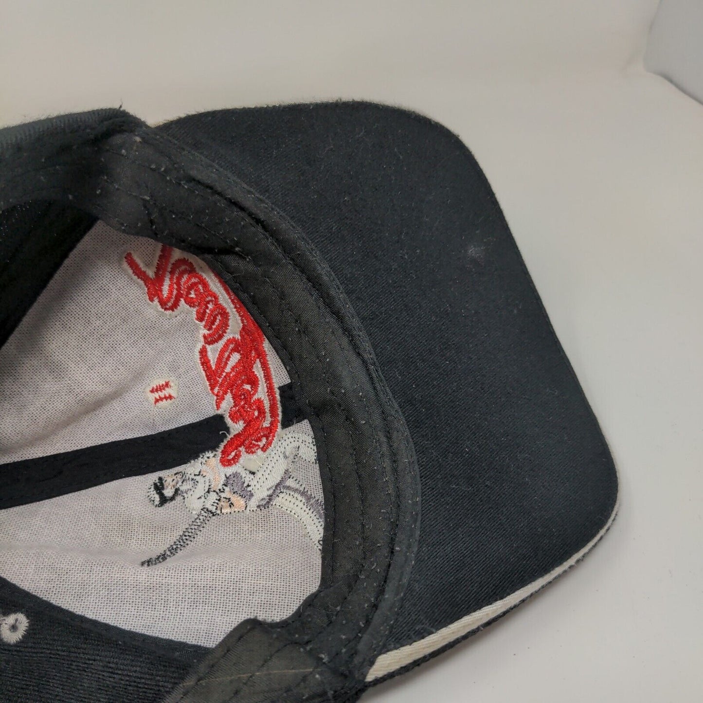 New York Strapback Baseball Hat Black Adjustable Embroidered Logo
