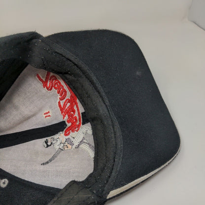 New York Strapback Baseball Hat Black Adjustable Embroidered Logo