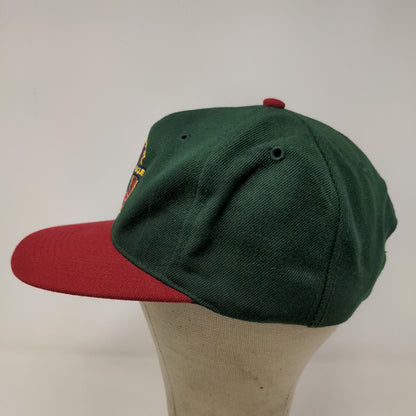 Otto Men's Bronco World Series League Snapback Hat Green OSFA Vintage 1998 90's
