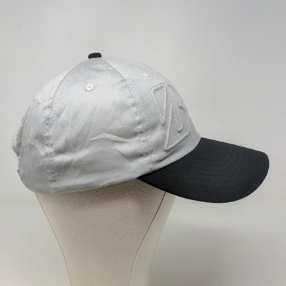 K-Products Men's Strapback Hat Gray Size OSFA Embroidered Bridgestone Logo