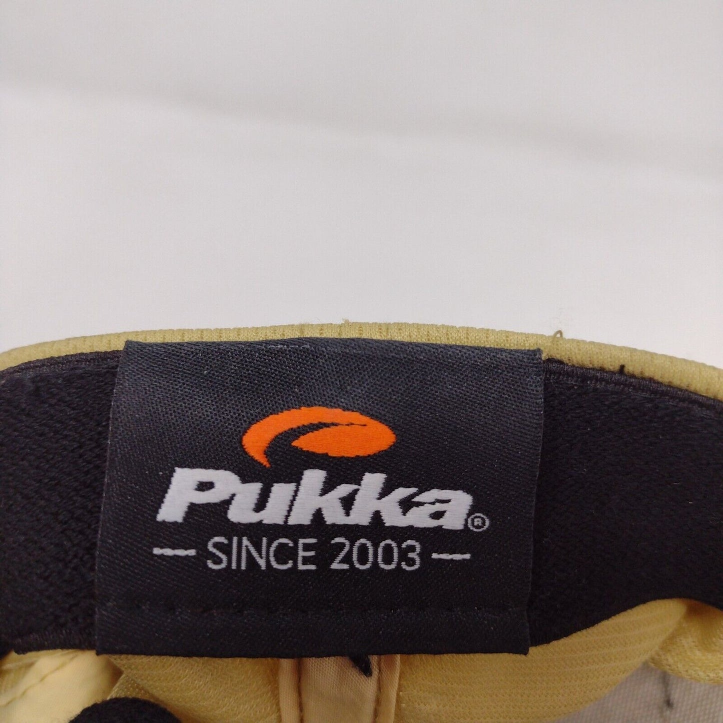 Pukka LT Tigers Black Gold Fitted Baseball Hat Cap Size L / XL Embroidered