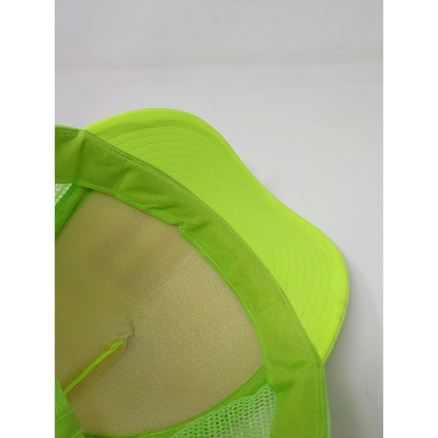 FRAT Mesh Back Snapback Trucker Hat Bright Pink & Green Cap OSFA