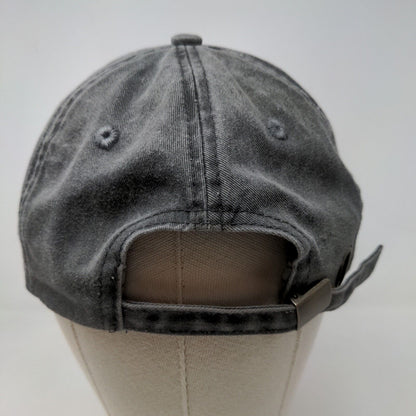 Unbranded Men's Slideback Hat Gray Adjustable Embroidered Hawaii Logo 1959