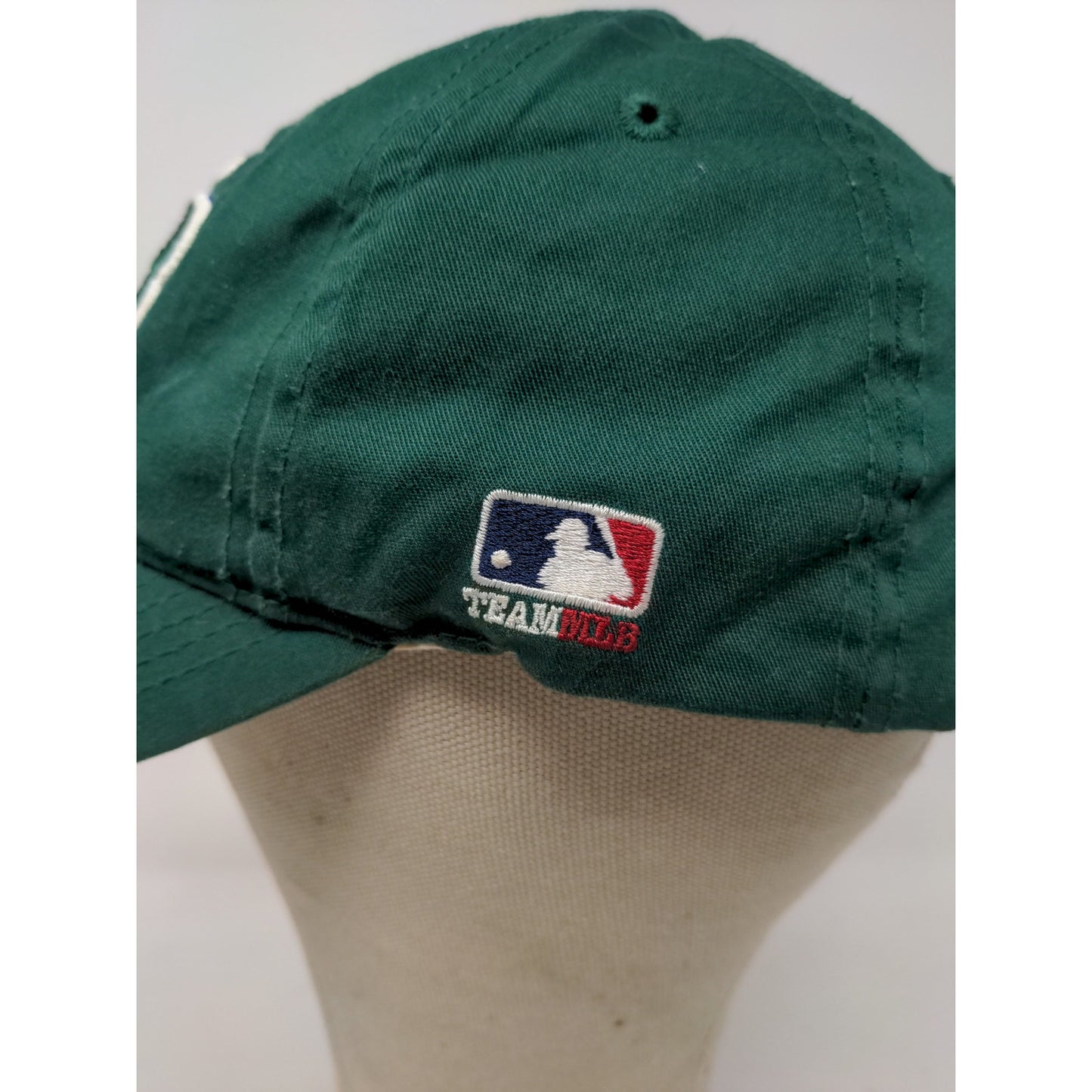 Team MLB Tampa Bay Rays Strapback Hat Outdoor Cap Size S/M Green Embroidered