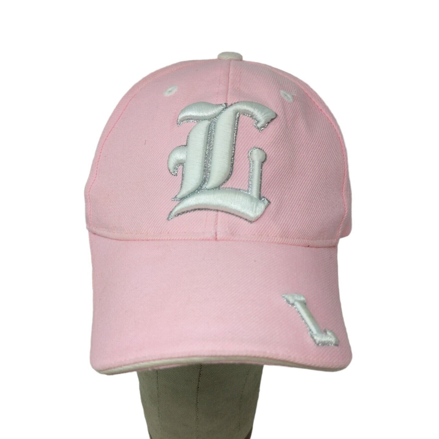 Baseball Cap Old English L Embroidery Hat Embroidered Hats Cotton Caps Pink