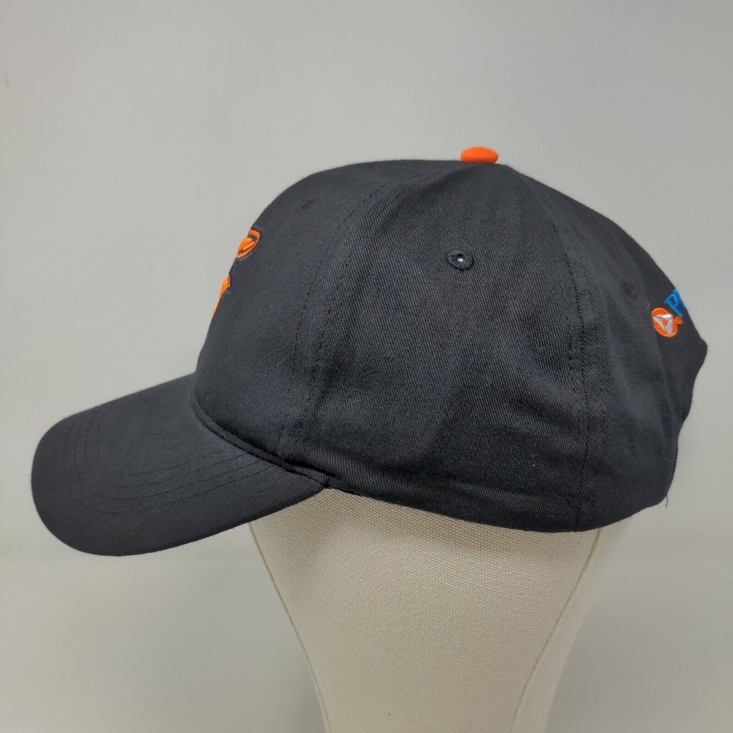 Baltimore Orioles Men's Strapback Hat Black Size OS Embroidered Logo