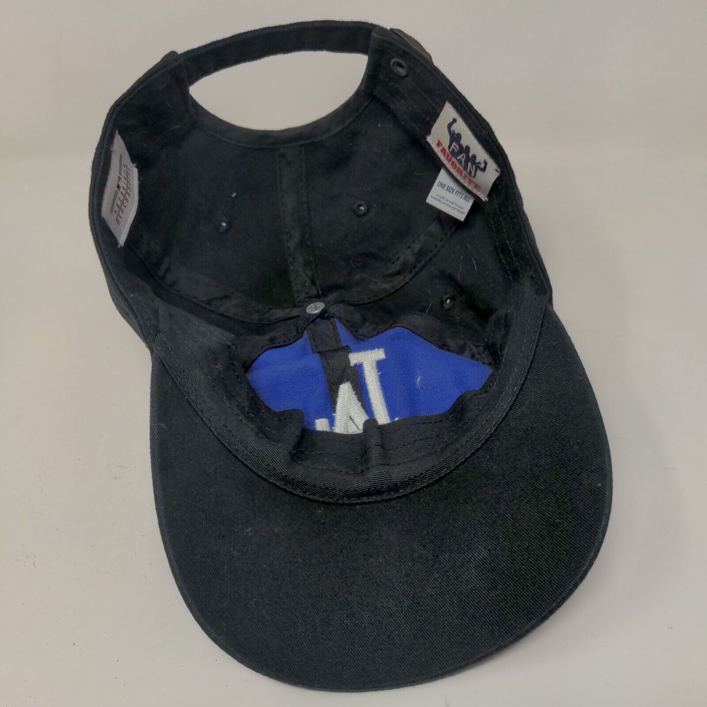 Fan Favorite Men's Slideback Hat Blue OSFA MLB LA Dodgers Embroidered Logo