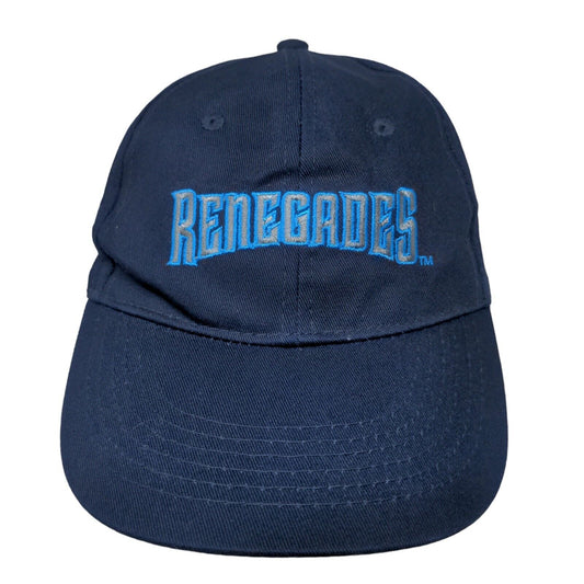 Renegades Men's Strapback Hat Blue Adjustable Embroidered Renegades Logo