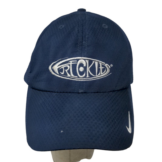 Nike Golf Men's Freckles Strapback Hat Blue OSFA Embroidered Logo