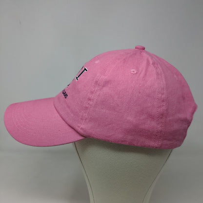 DMR Classic Women's Strapback Hat Pink Adjustable Long Beach Island Tourist Cap