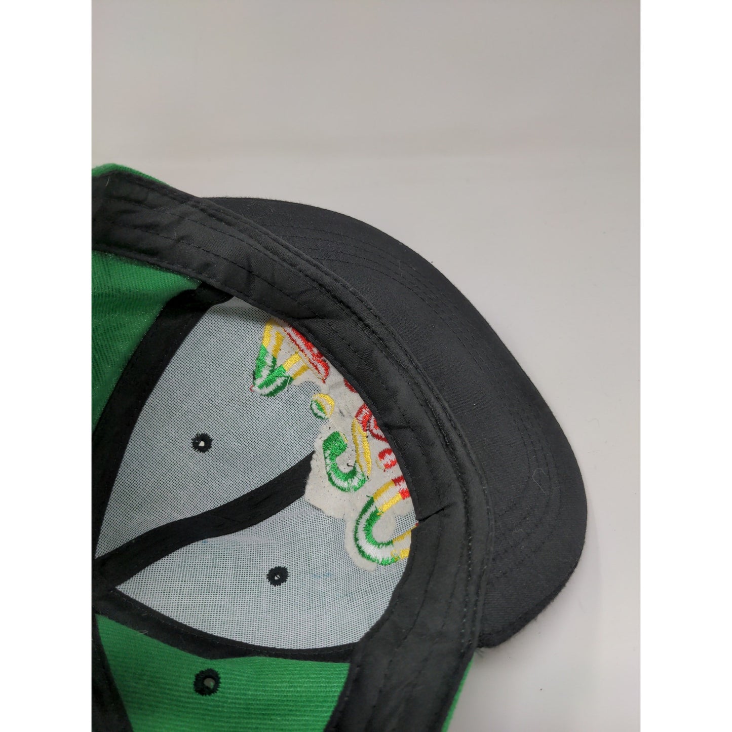 4:20 Snapback Flate Bill Hat Ganja Weed MJ Hat Green Embroidered Logo