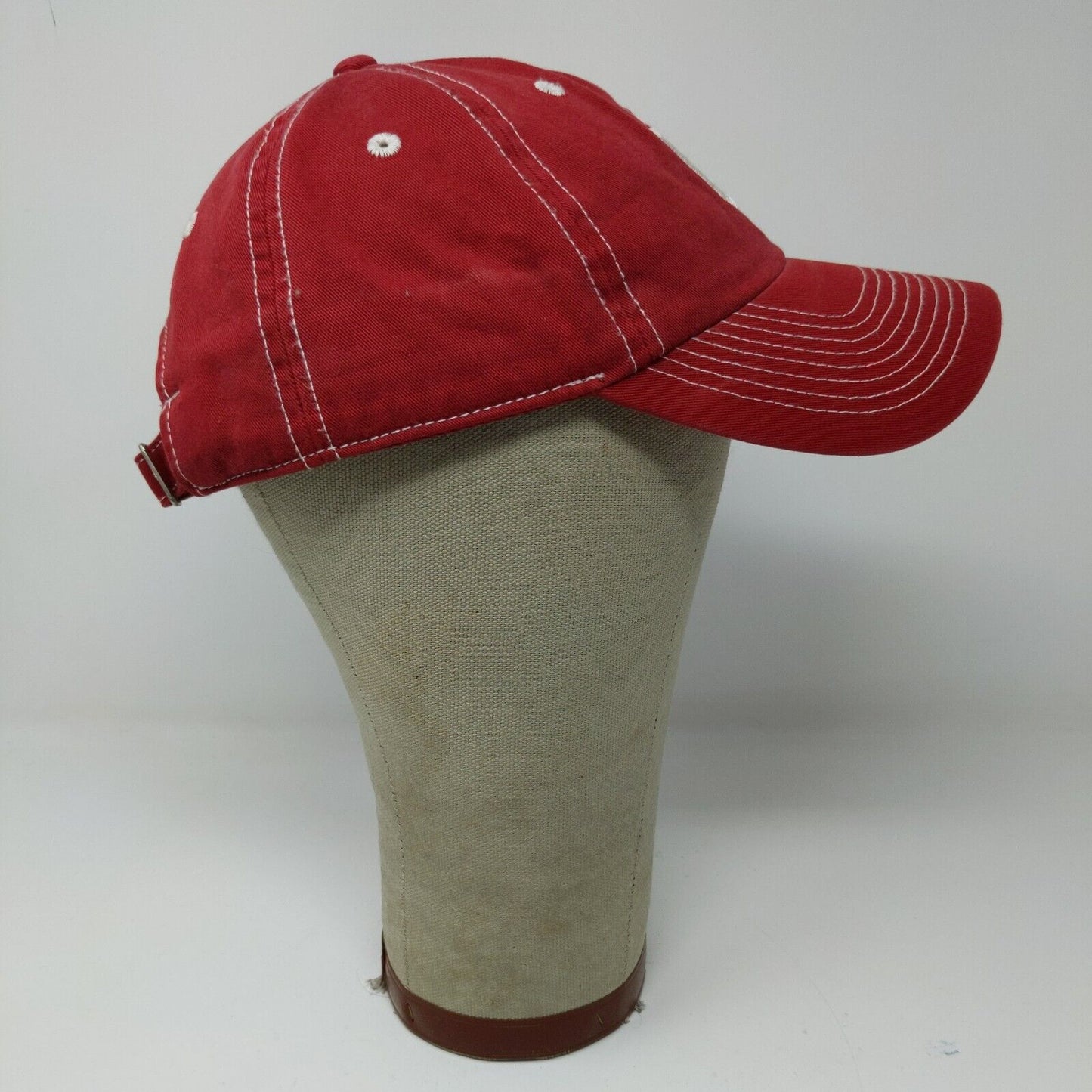 Adidas Indiana University Hoosiers Slideback Hat Red OSFM Embroidered Logo