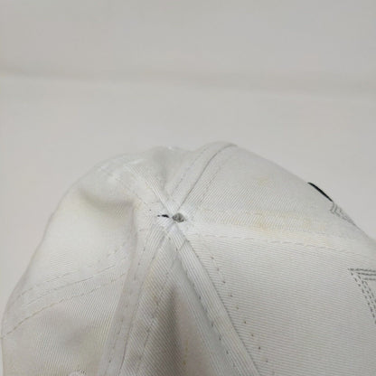 New Era Men's MLB New York Yankees Fitted Hat White Size 7 3/8 Distressed