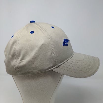 Sunoco Logistics Men's Slideback Hat Tan Size OSFA Embroidered Logo 100% Cotton