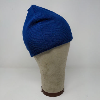 Vintage NFL Blue White Colts Beanie Hat Shane Co. Official Jeweler Embroidered