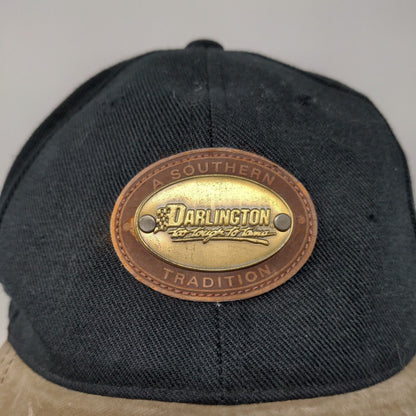 Nascar Hat/Cap Too Tough To Tame Darlington Motor Speedway Leather Embroidered